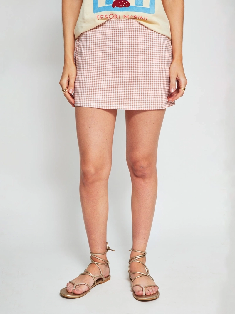 FALDA SHORT MUJER INDEX ALGODÓN PUNTO - 2
