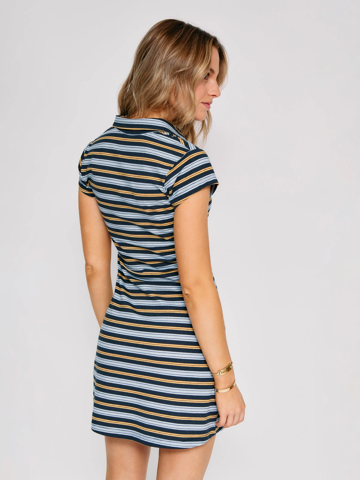 VESTIDO MUJER INDEX ALGODÓN CORTO CUELLO POLO - 3