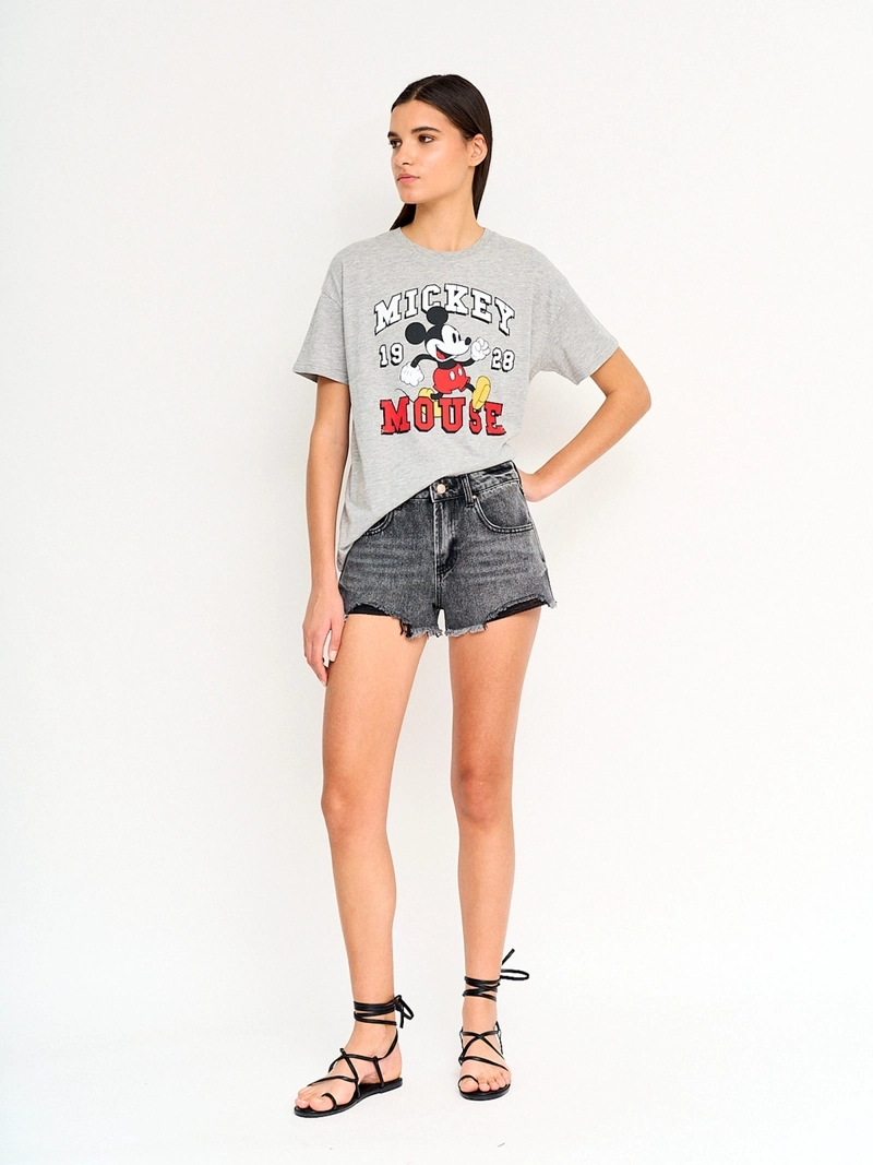 POLERA MUJER INDEX ALGODÓN MICKEY - 4
