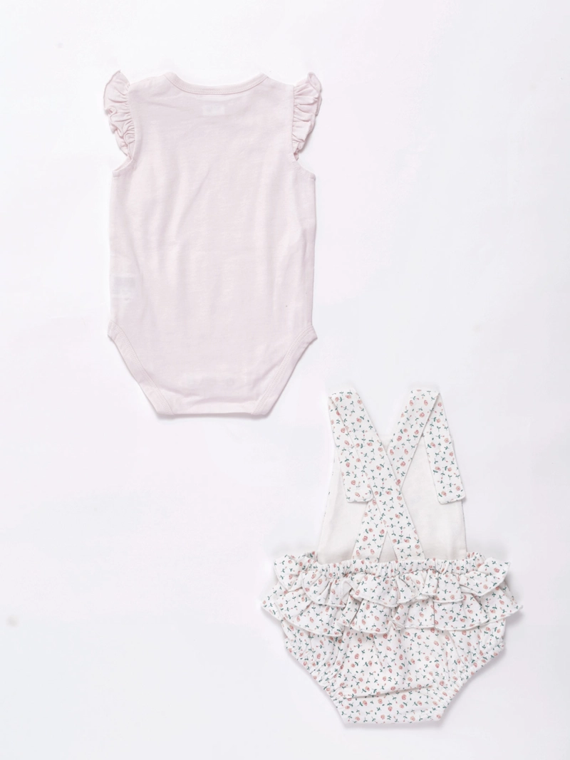 CONJUNTO ALGODÓN NIÑA BABY HARVEST RANITA - 2