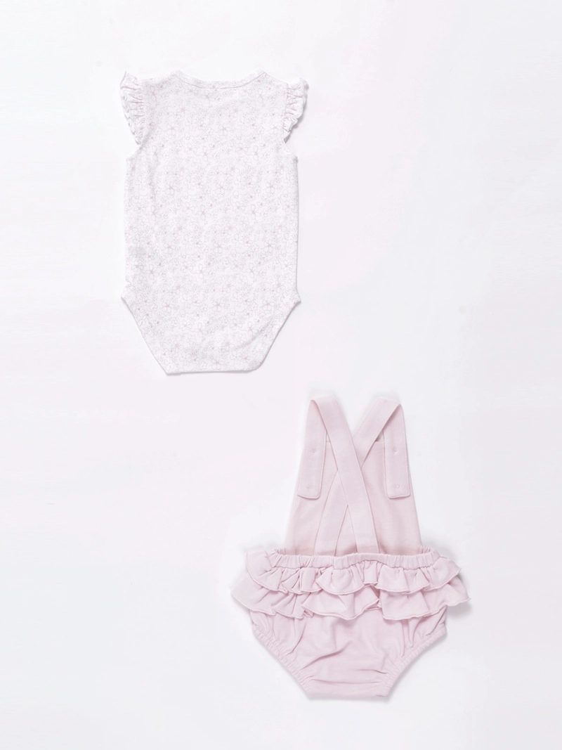 CONJUNTO ALGODÓN NIÑA BABY HARVEST RANITA - 2