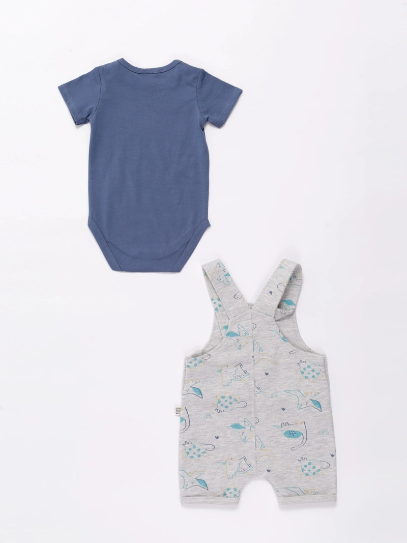 CONJUNTO ALGODÓN NIÑO BABY HARVEST JARDÍN - 2
