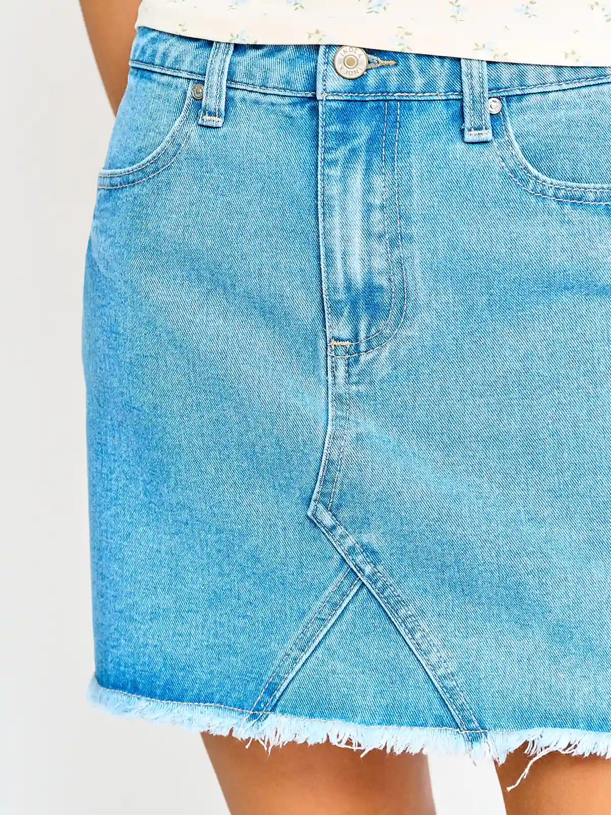 FALDA MUJER INDEX ALGODÓN DENIM - 4