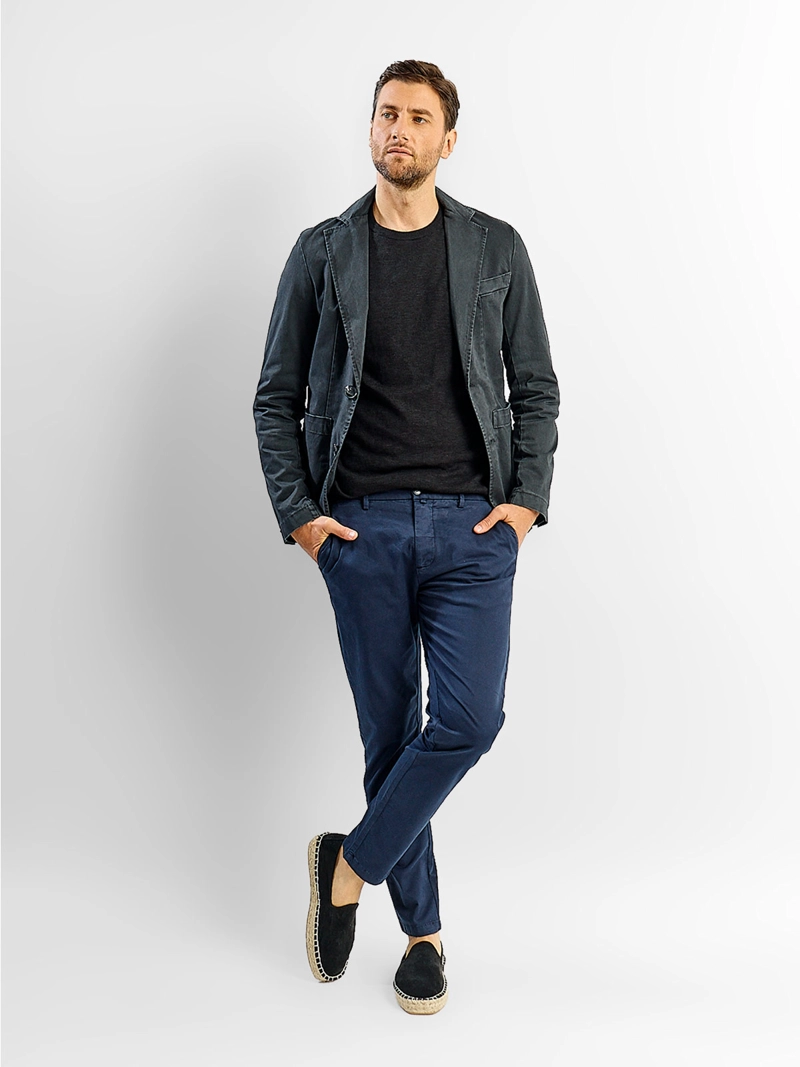 BLAZER HOMBRE SPAVALDI ALGODÓN LAVADO - 5