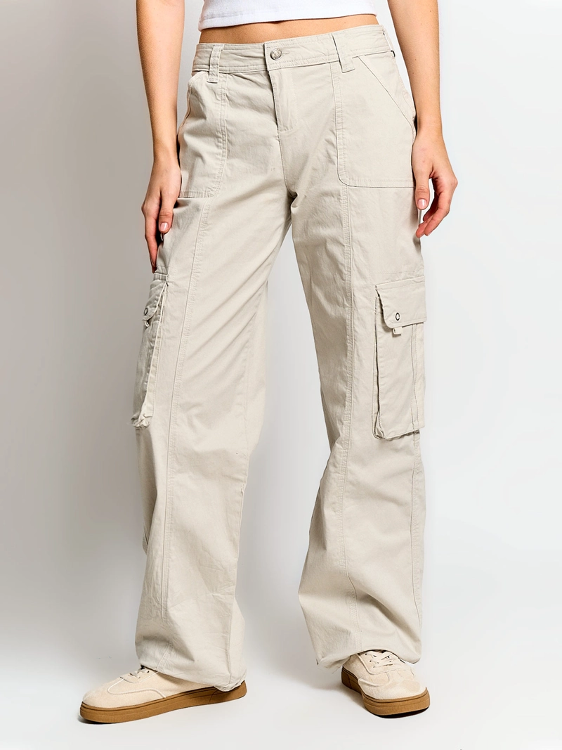 PANTALÓN MUJER INDEX CARGO ALGODÓN - 2