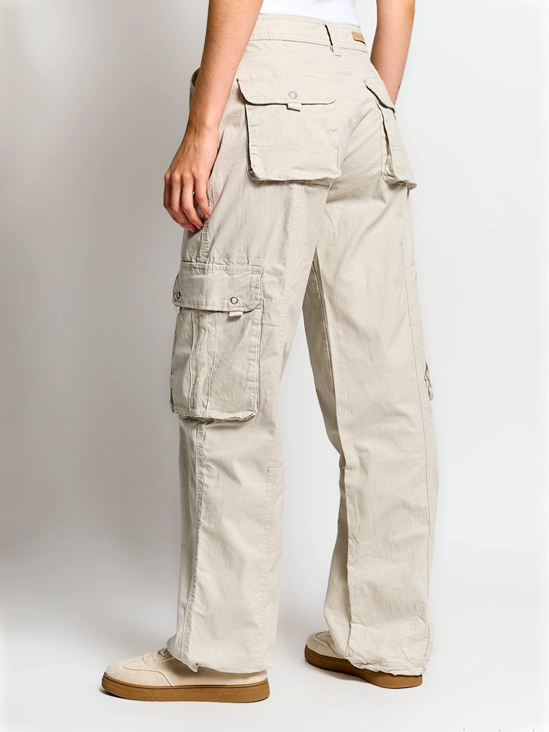 PANTALÓN MUJER INDEX CARGO ALGODÓN - 3