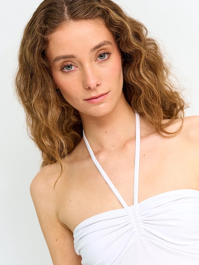 POLERA MUJER INDEX ALGODÓN STRAPLESS - 3