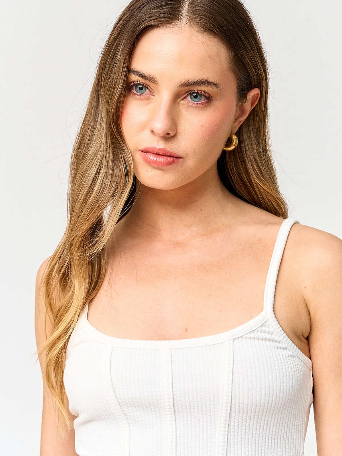 POLERA MUJER INDEX SIN MANGAS CORSET - 3