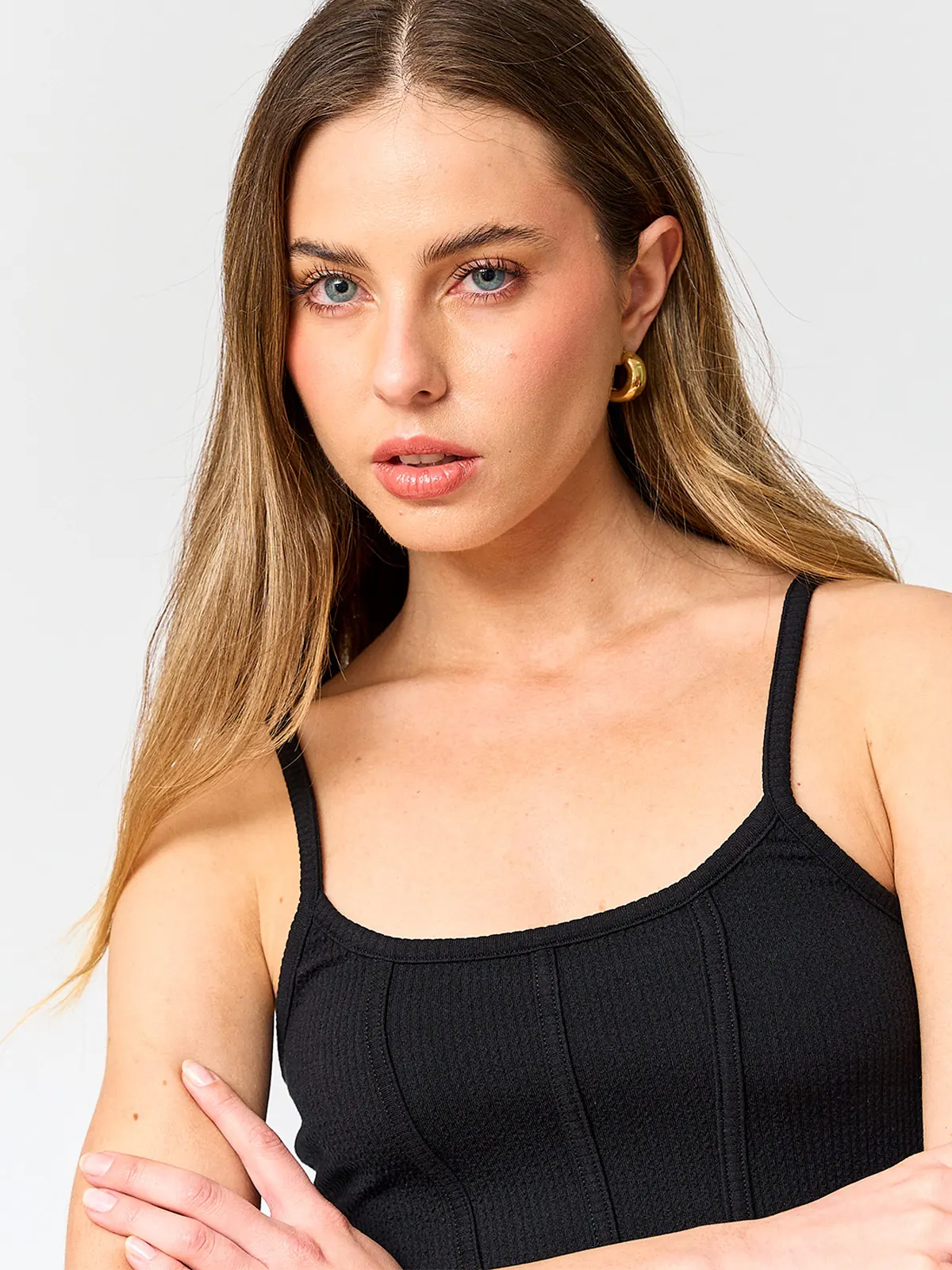POLERA MUJER INDEX SIN MANGAS CORSET - 3