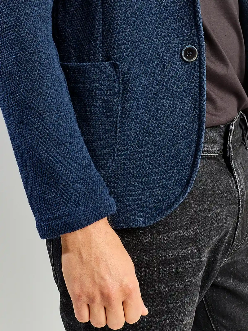 BLAZER HOMBRE SPAVALDI ALGODÓN TEJIDO - 4