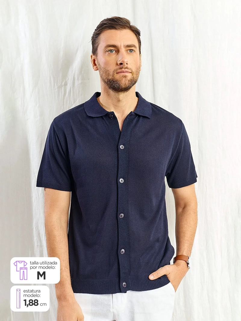 CARDIGAN HOMBRE SPAVALDI MANGA CORTA - 2