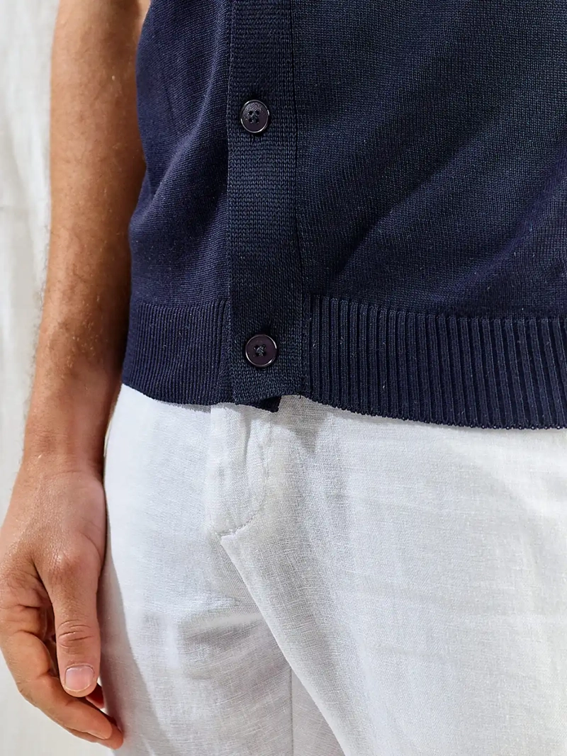 CARDIGAN HOMBRE SPAVALDI MANGA CORTA - 5