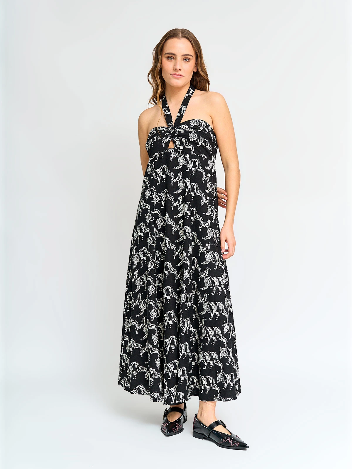 VESTIDO MUJER BARBADOS LARGO ESTAMPADO - 2