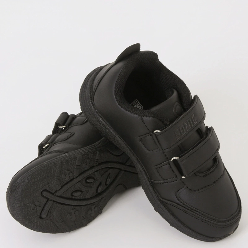 ZAPATILLAS NIÑO SONIC NEGRO - 4