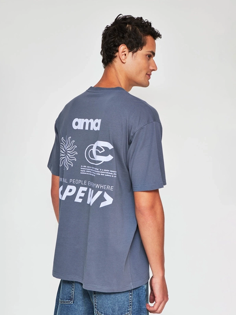 POLERA HOMBRE INDEX ALGODÓN MANGA CORTA PRINT OVERSIZE - 2