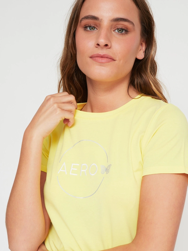 POLERA MANGA CORTA ALGODÓN MUJER AEROPOSTALE KIM - 3