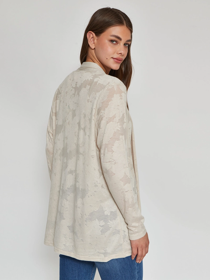 CARDIGAN MUJER AZIZ LIVIANO - 2