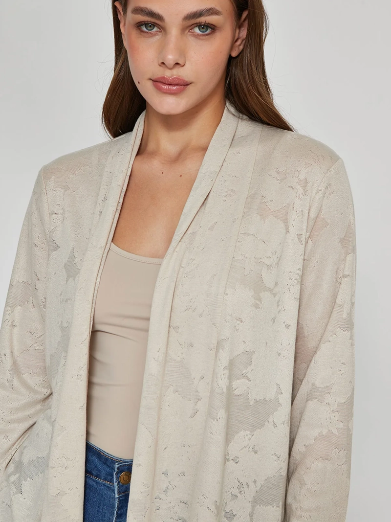 CARDIGAN MUJER AZIZ LIVIANO - 3