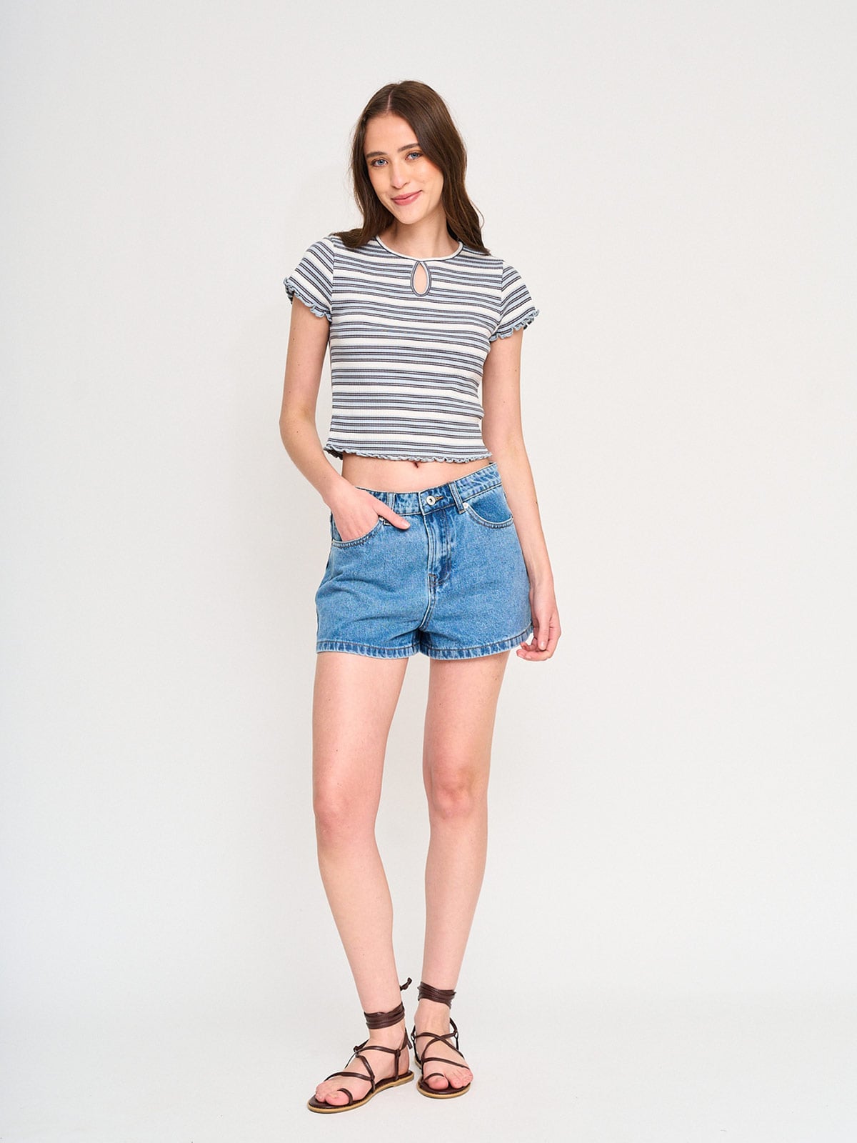 POLERA MANGA CORTA ALGODÓN MUJER AEROPOSTALE SWEET - 4