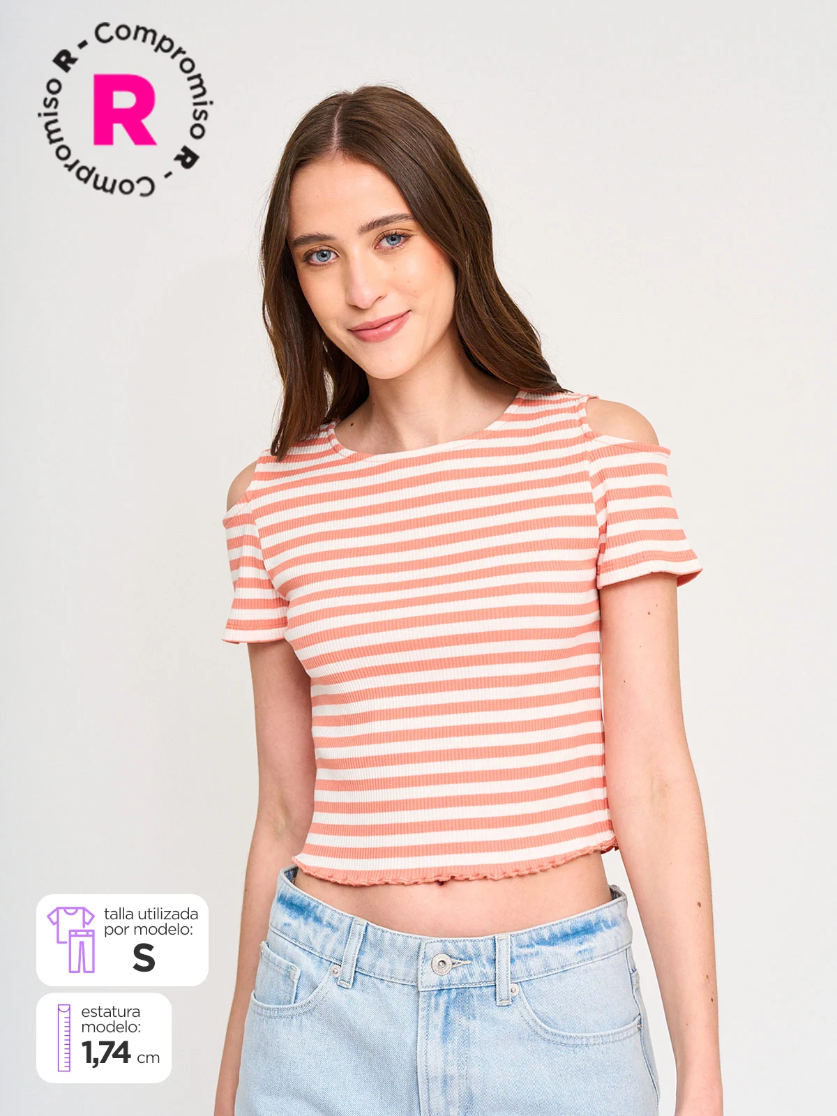 POLERA MANGA CORTA ALGODÓN MUJER AEROPOSTALE KIND - 1