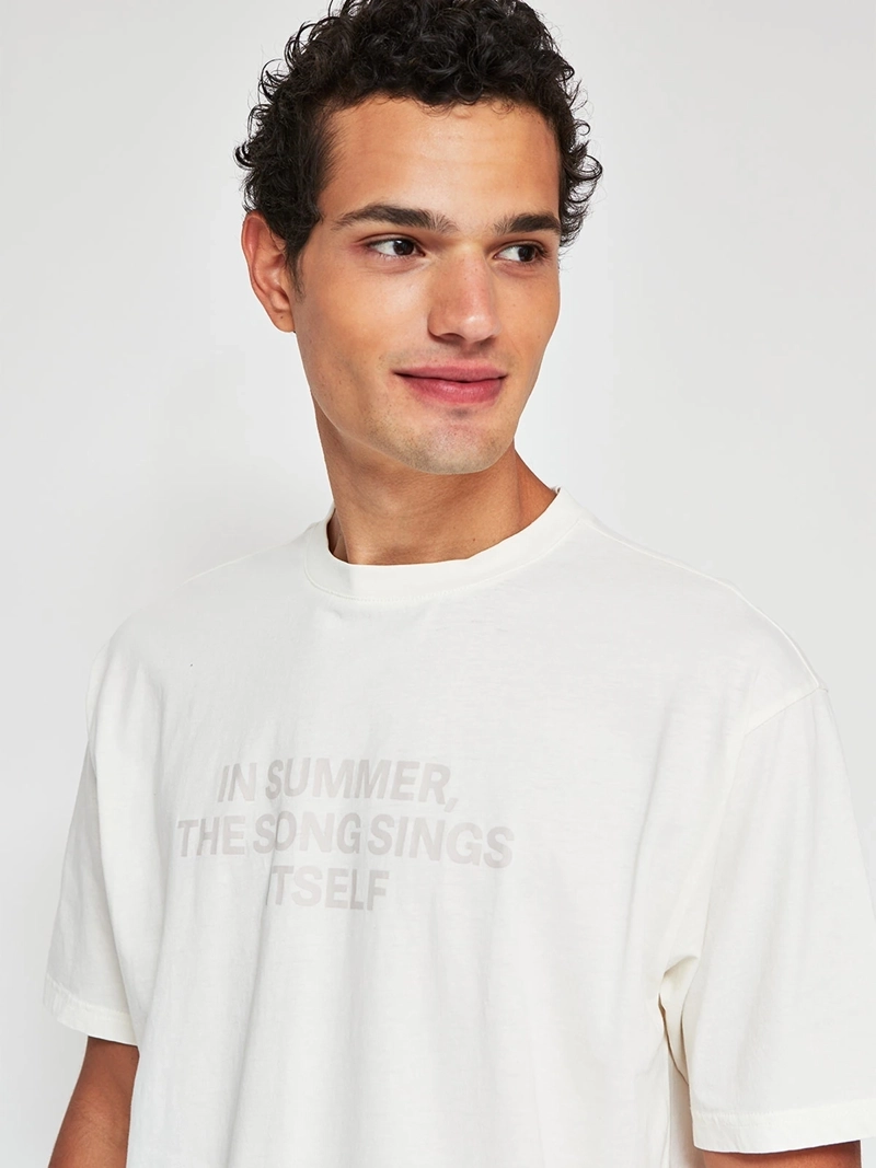 POLERA HOMBRE INDEX ALGODÓN MANGA CORTA PRINT OVERSIZE - 3