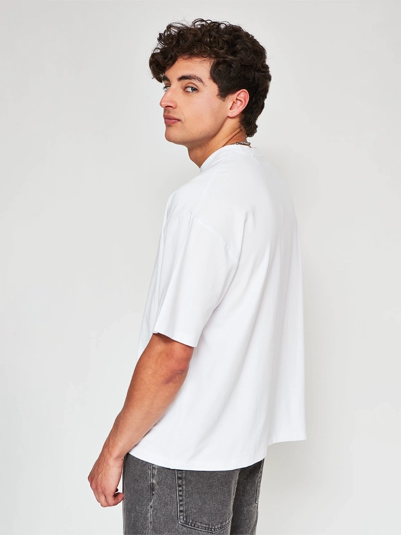 POLERA HOMBRE INDEX ALGODÓN MANGA CORTA BOXY FIT - 2