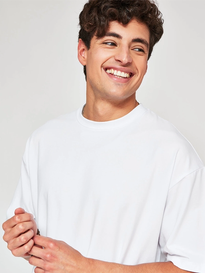 POLERA HOMBRE INDEX ALGODÓN MANGA CORTA BOXY FIT - 3