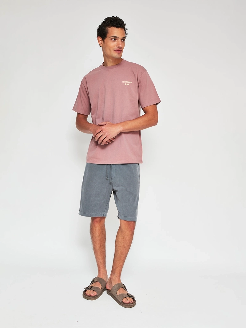 POLERA HOMBRE INDEX ALGODÓN MANGA CORTA PRINT OVERSIZE - 4