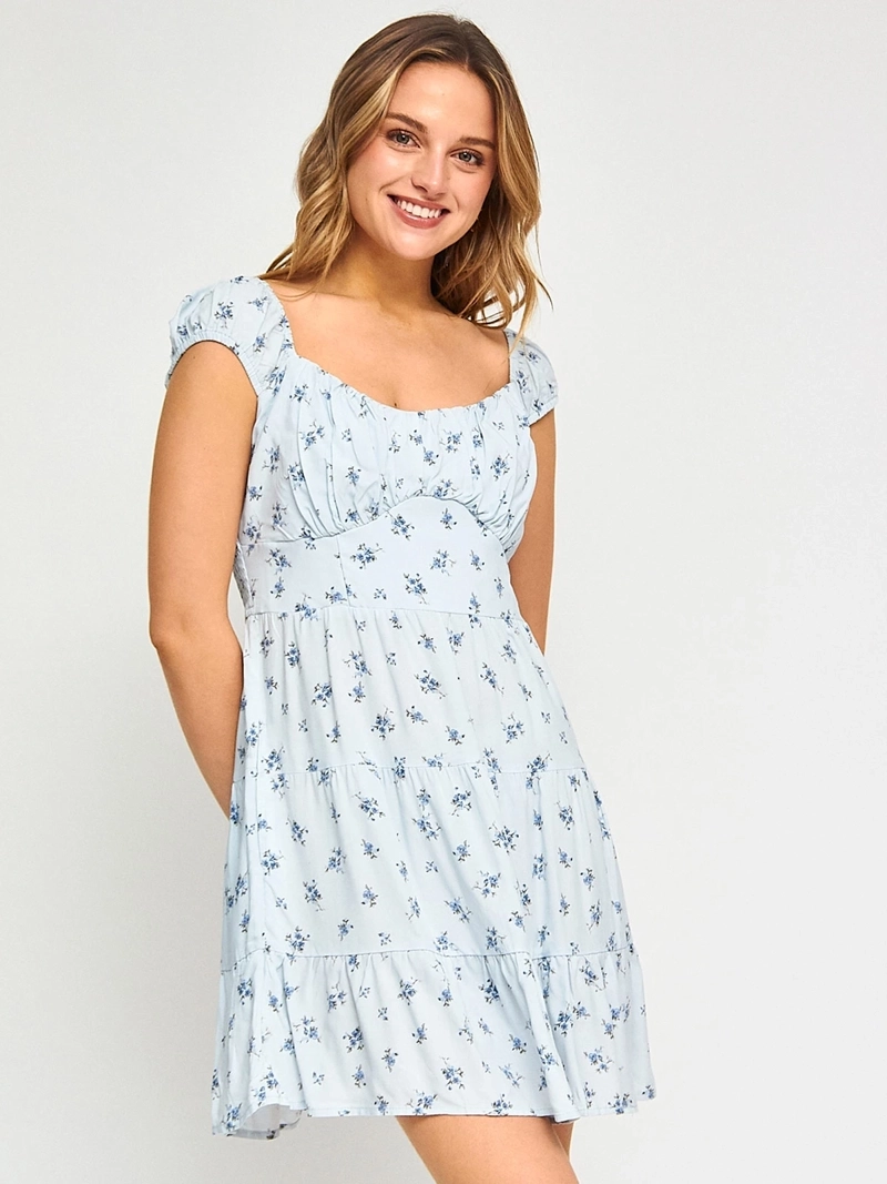 VESTIDO MUJER INDEX CORTO SKATER - 2