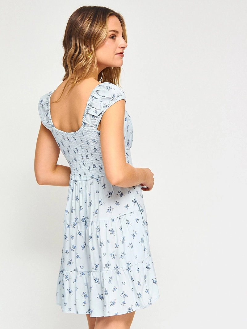 VESTIDO MUJER INDEX CORTO SKATER - 3