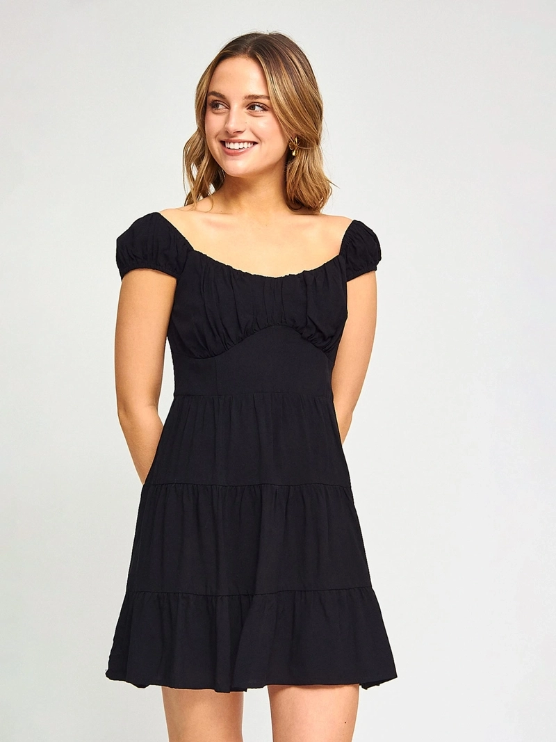VESTIDO MUJER INDEX CORTO SKATER - 2