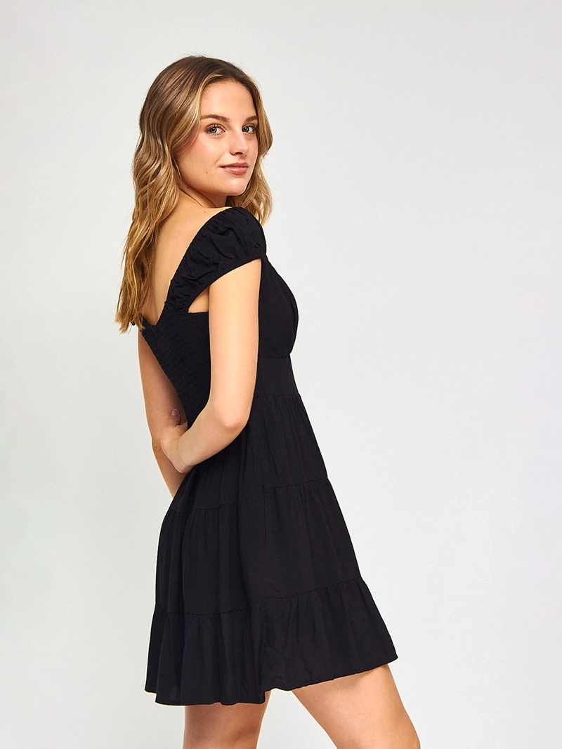 VESTIDO MUJER INDEX CORTO SKATER - 3