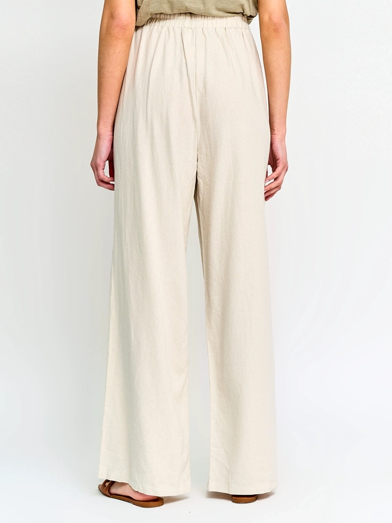PANTALÓN MUJER AZIZ LINO RECTO - 2