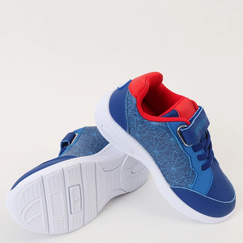 ZAPATILLAS NIÑO SPIDERMAN AZUL - 3