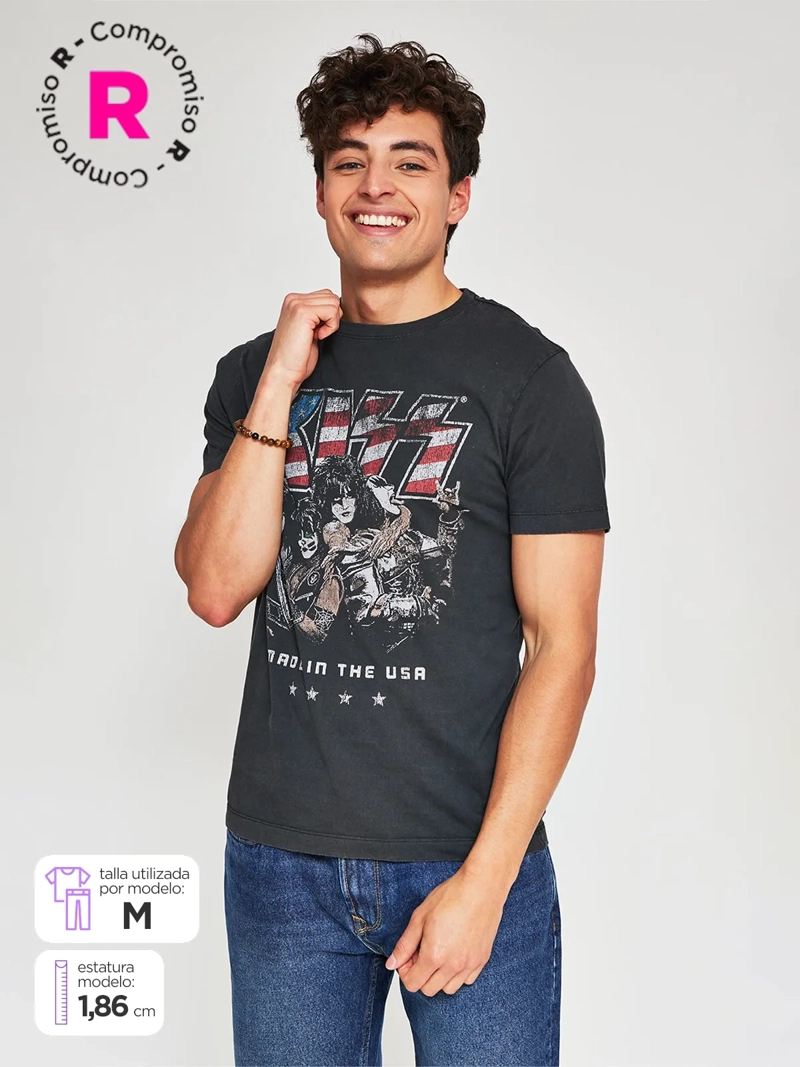 POLERA HOMBRE BARBADOS ALGODÓN KISS - 1