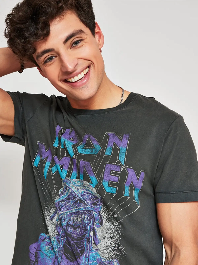 POLERA HOMBRE BARBADOS ALGODÓN IRON MAIDEN - 3