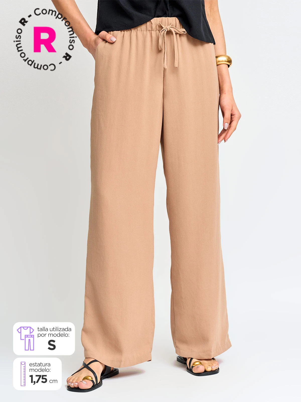 PANTALÓN MUJER MARQUIS PALAZZO - 1