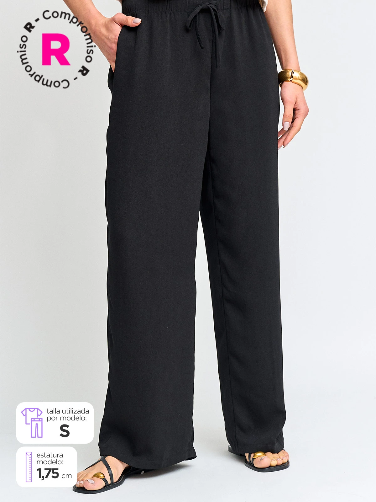PANTALÓN MUJER MARQUIS PALAZZO - 1