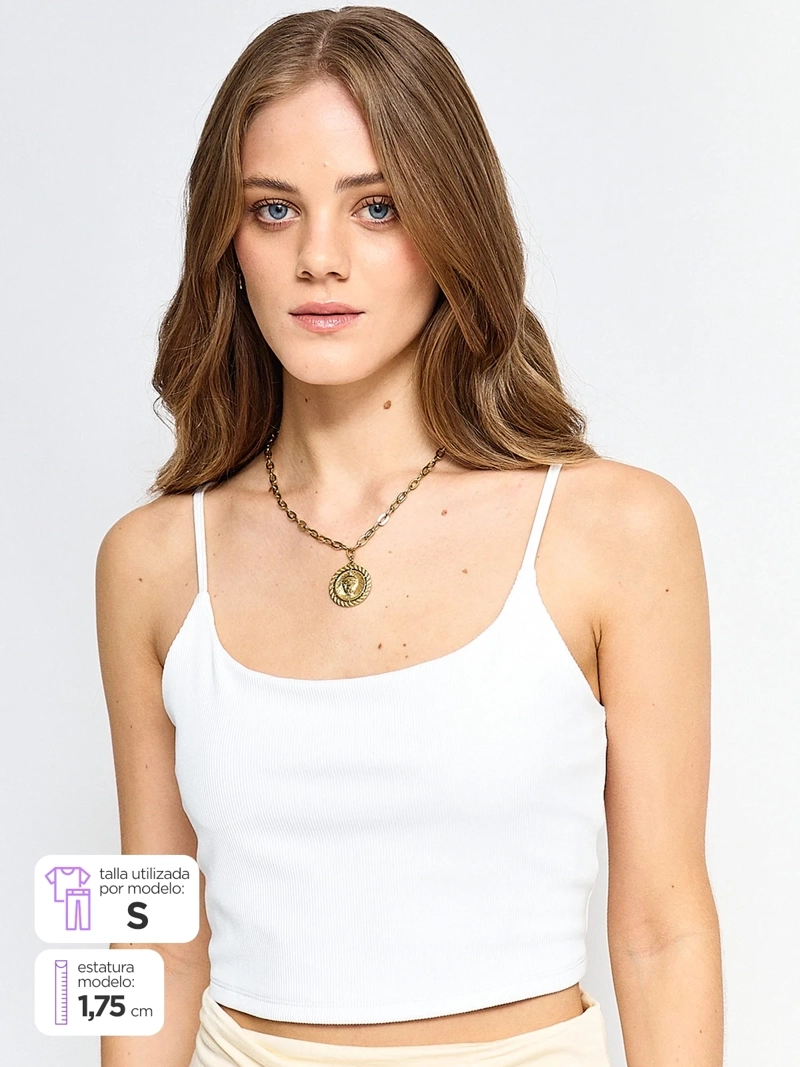 POLERA MUJER INDEX SIN MANGAS - 1