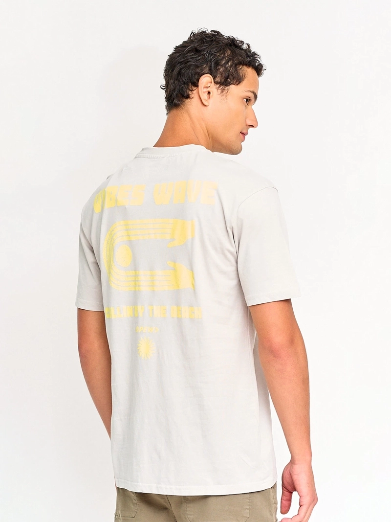 POLERA HOMBRE INDEX ALGODÓN MANGA CORTA PRINT OVERSIZE - 2