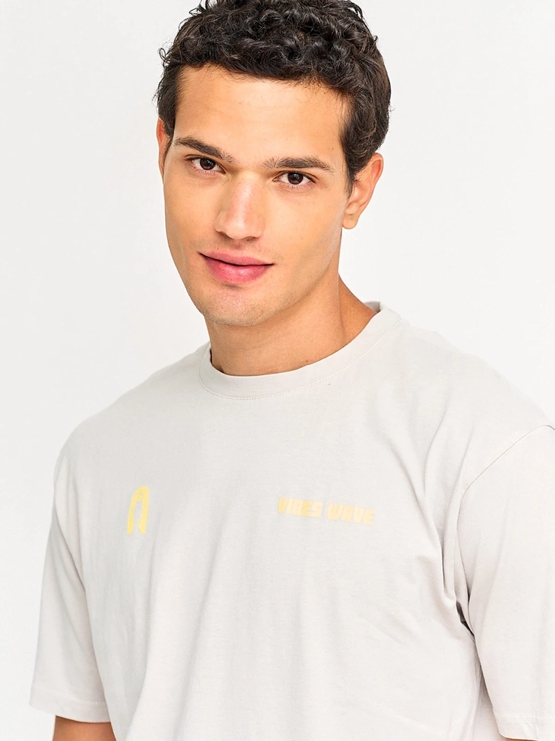 POLERA HOMBRE INDEX ALGODÓN MANGA CORTA PRINT OVERSIZE - 3
