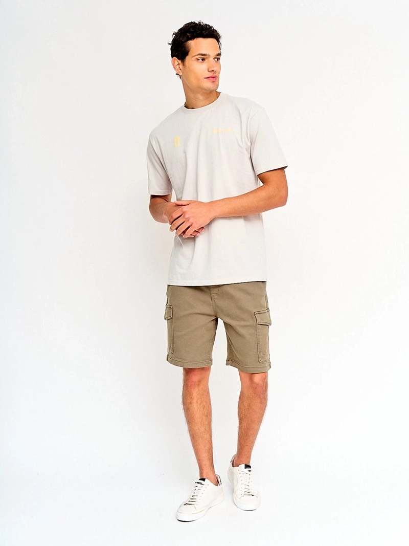 POLERA HOMBRE INDEX ALGODÓN MANGA CORTA PRINT OVERSIZE - 4