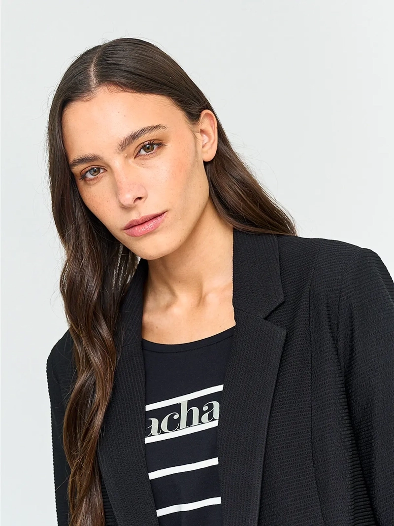 BLAZER MUJER CACHAREL CON FORRO - 3