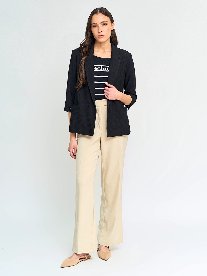 BLAZER MUJER CACHAREL CON FORRO - 4