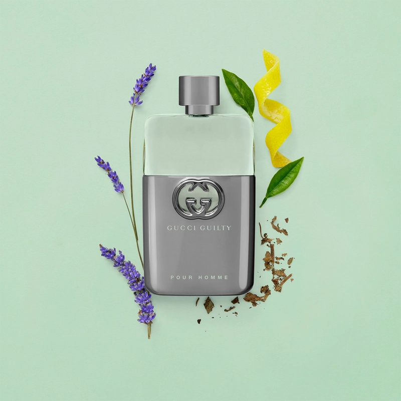 SET PERFUME GUCCI GUILTY EAU DE TOILETTE PARA HOMBRE 90 ML + DEO STICK 75 ML + GEL DE DUCHA 50ML - 3