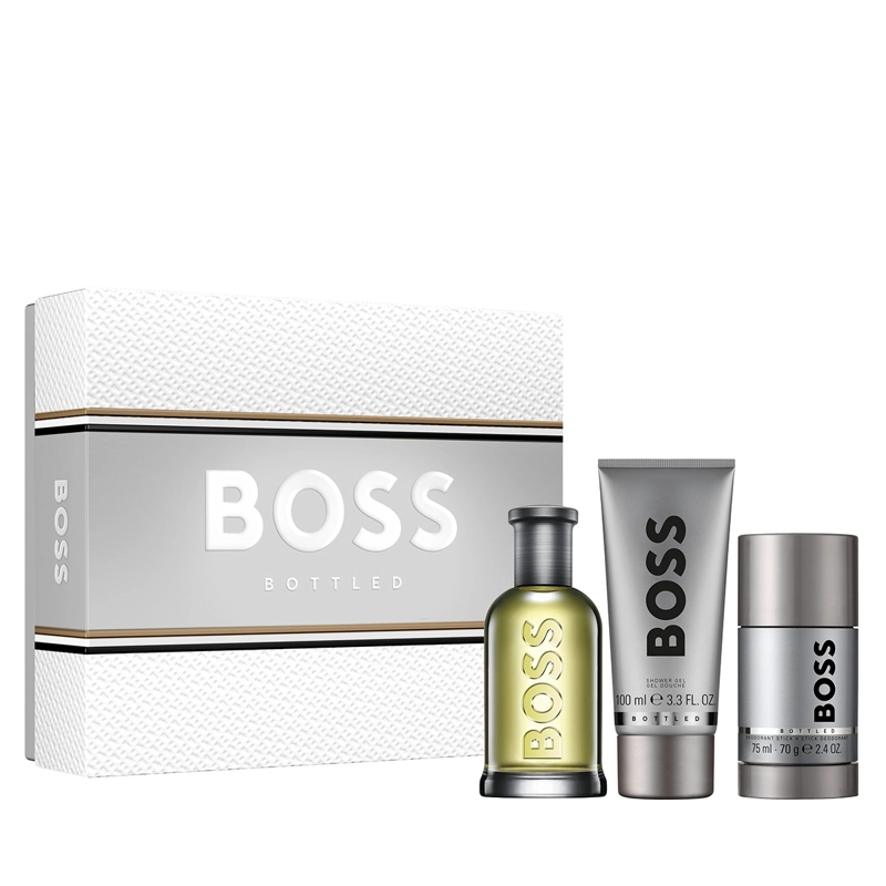 SET PERFUME BOSS BOTTLED EAU DE TOILETTE PARA HOMBRE 100 ML + GEL DE DUCHA + DESODORANTE 75 GR - 2