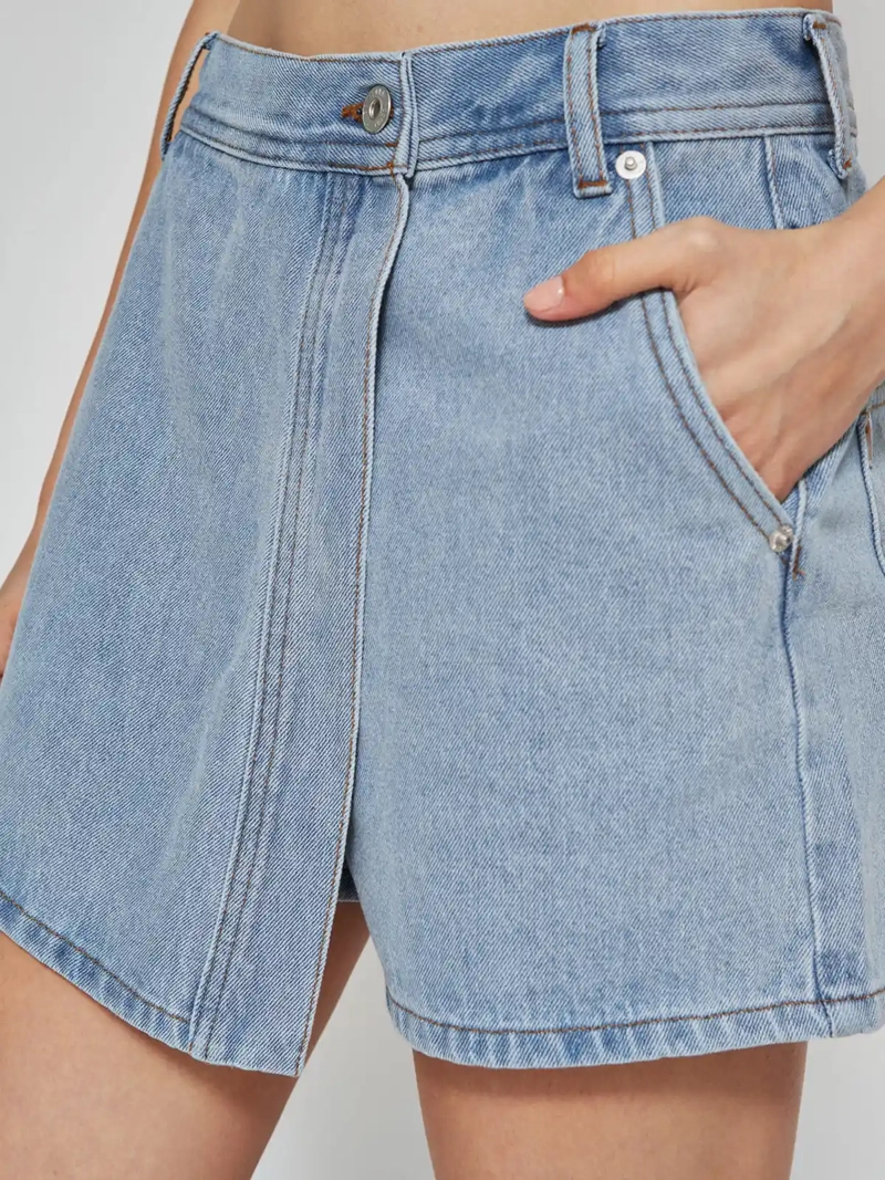 FALDA SHORT MUJER PEPE JEANS ALGODÓN  - 4