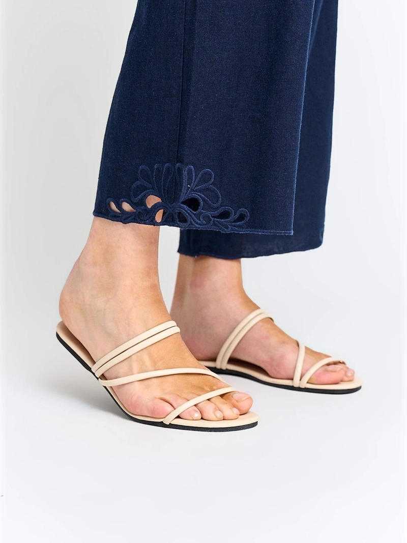 PANTALÓN MUJER CACHAREL LINO CAPRI - 4