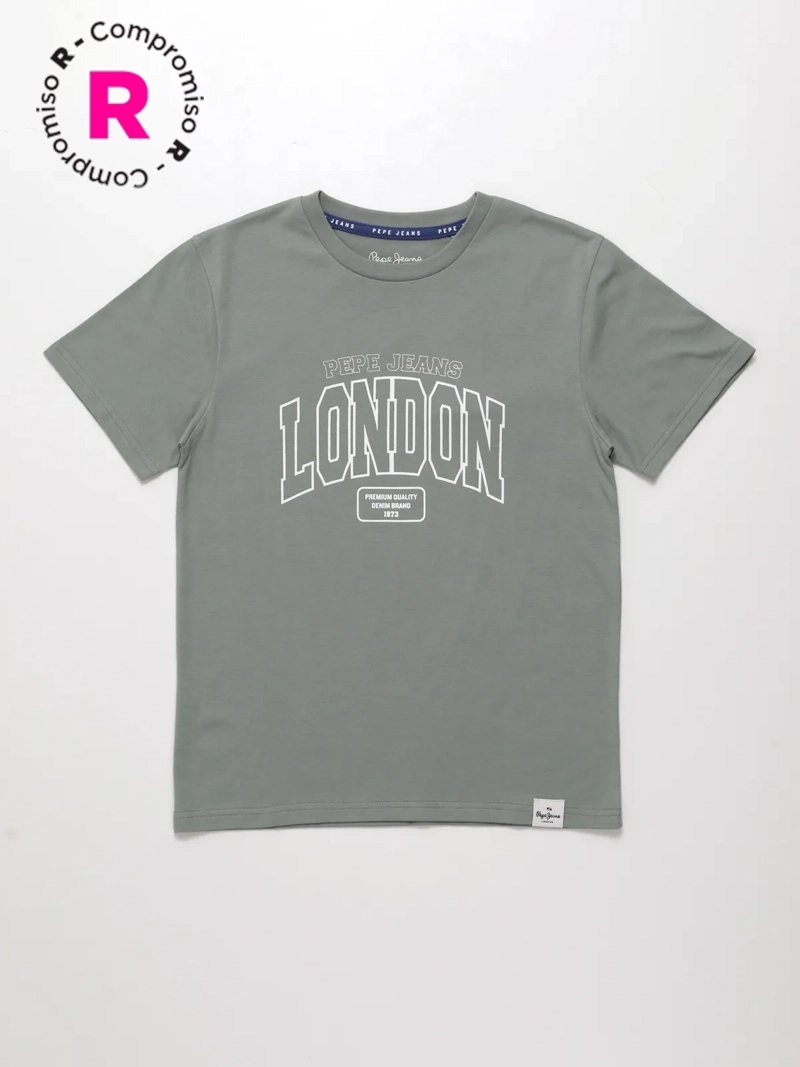 POLERA MANGA CORTA NIÑO PEPE JEANS BAILEY