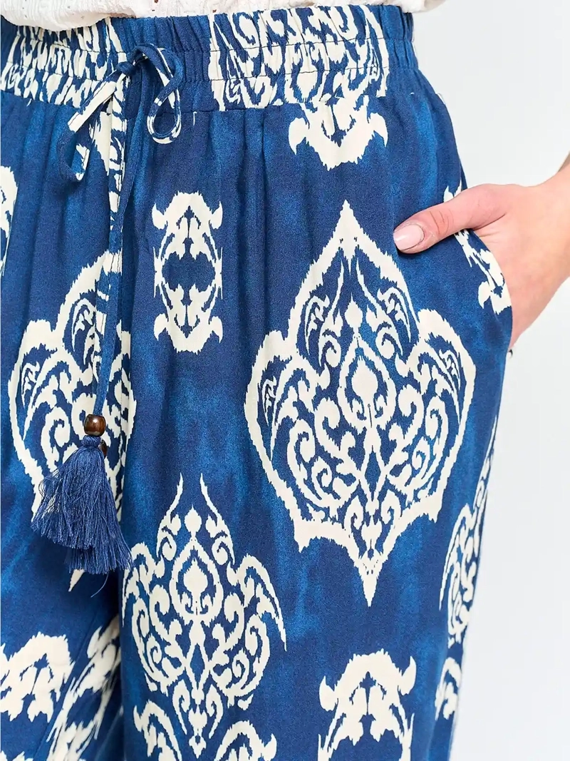 PANTALÓN MUJER AZIZ FLUIDO ESTAMPADO - 3